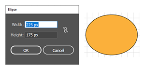 Illustration of How to Generate an Ellipse Quantitatively