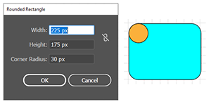 Illustration of How to Generate a Rounded Rectangle