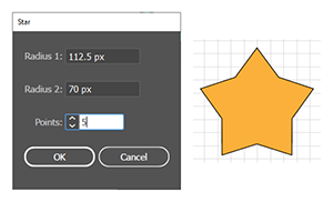 Illustration of How to Generate a Star