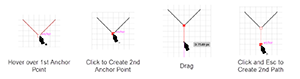 Placing coincident Anchor Points